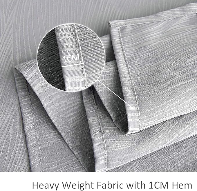 maxmill Jacquard Tablecloth Swirl Design Spillproof Wrinkle Free Heavy Weight Soft Table Cloth Decorative Fabric Table Cover for Outdoor and Indoor Use Square 70 x 70 Inch Light Gray