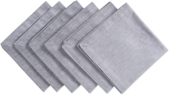 DII Chambray Kitchen, Tabletop Collection, Napkin Set by DII