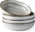 GBhome 8.75'' Large Ceramic Pasta Bowls, 38oz Stoneware Pasta Serving Bowls Set by GBhome