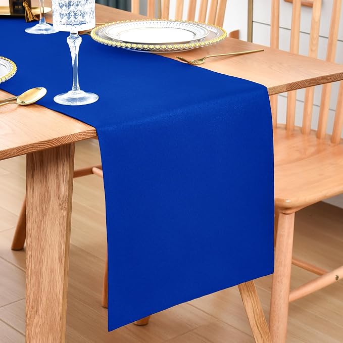 Farmhouse Blue Table Runner Dining Table Runners 90 Inches Long Coffee Table by Wolkemer