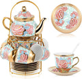 Zhehao 20 Pcs Porcelain Tea Set by Zhehao