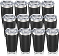 20 oz Tumbler with Lid Stainless Steel Insulated Tumblers Bulk Cups Mug | by Orebigo