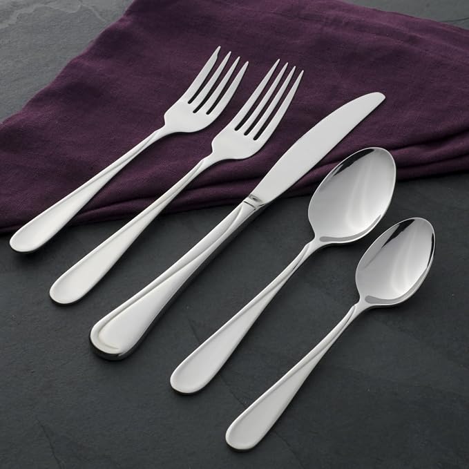 Oneida Flight Everyday Flatware Teaspoons 18/0 Stainless Steel - Image 3