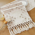Boho Table Runner for Home Decor 12x90 Rustic Macrame Decoration | 90 Inches by FEXIA