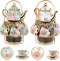 Zhehao 40 Pcs Porcelain Tea Set by Zhehao
