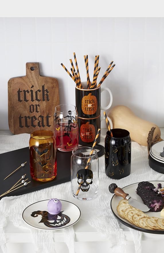 Oneida Serveware, Trick-or-Treat Cheese Board, Made of Acacia Wood, Cheese - Image 8