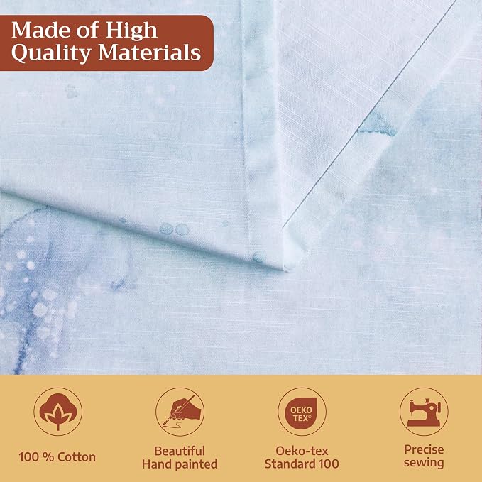 Maison d' Hermine Table Runner 100% Cotton 14.50" x 108" | Table Runners 108 - Image 3
