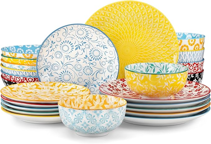 vancasso SELENE Plates and Bowls Set by vancasso