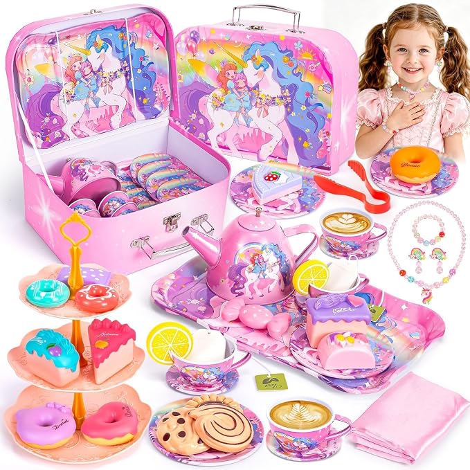 Hohosunlar Unicorn Tea Party Set by Hohosunlar