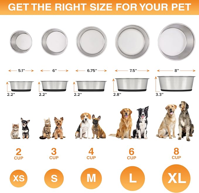 Neater Pet Brands Stainless Steel Dog Bowls - Image 5