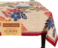 Maison d' Hermine Table Cloth Rectangle Table 100% Cotton 70 x 90 Inches Fall Tablecloth Reusable Everyday Use for Thanksgiving Christmas Decorations Dining Farmhouse Party (Kalahari)