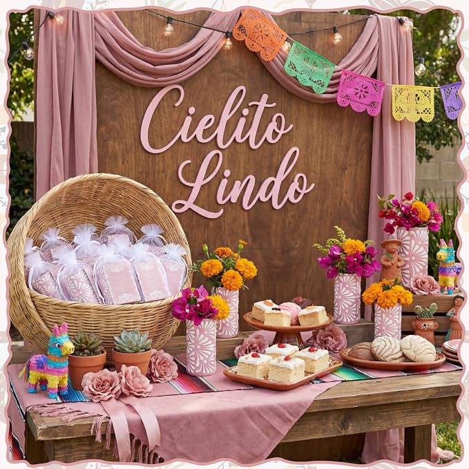 24 Set Cielito Lindo Party Favors, Handleless | Mexican Tequila Shot Glasses - Image 4