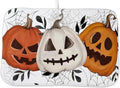Halloween Dish Drying Mat for Kitchen Counter 18x24 Inch Pumpkins Spider Web by Unknown