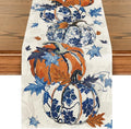 Artoid Mode 210 GSM Fall Table Runner 13x90 Inch Home Party Decor | Pumpkins by ArtoidMode