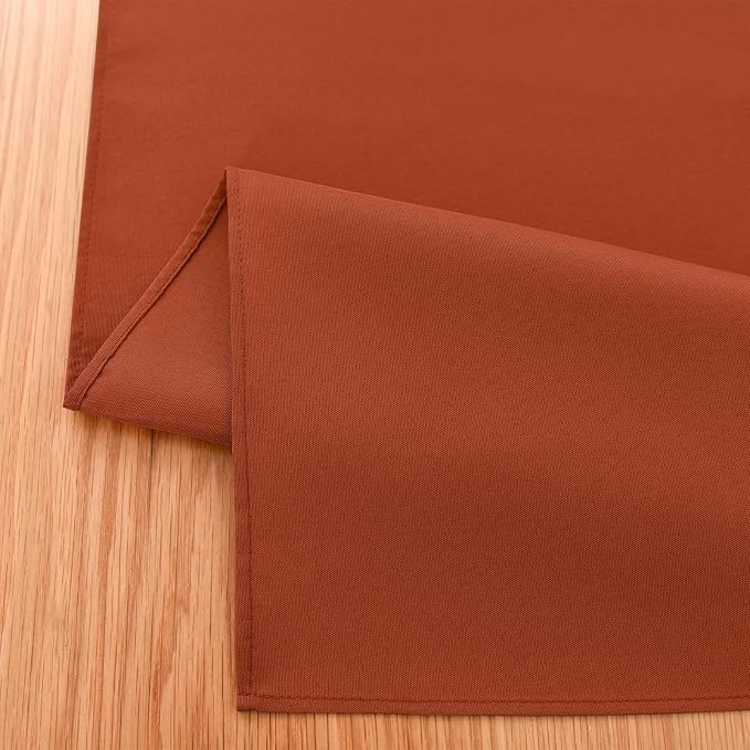Wolkemer Farmhouse Rust Table Runner Dining Table Runners 60 Inches Long | - Image 3