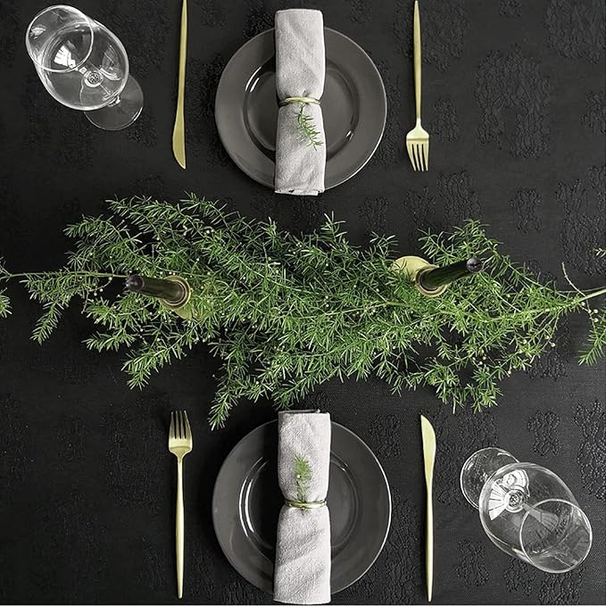 Gold Napkin Rings Set of 12 Metal Round Napkin Rings Table Decor | Alloy napkin - Image 4