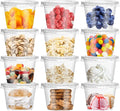 Qinsihwn 50 Pack 8 OZ Disposable Plastic Cups by Qinsihwn