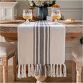 Boho Table Runner for Modern Farmhouse Decor, Dining Table décor 13 x 90 Inch by Caflife