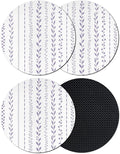 Modern Minimalist Coasters Set of 4, Absorbent Coasters by Unknown