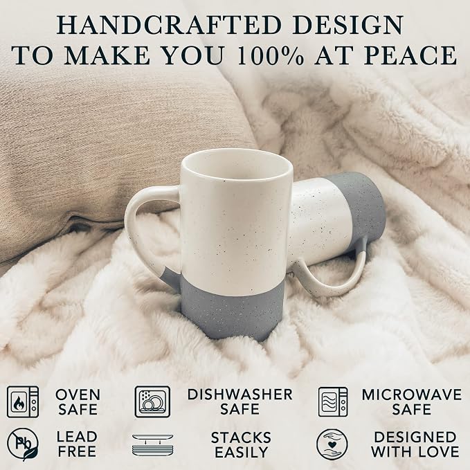 MORA Ceramics 12oz Coffee Mug Set of 4 - Image 4