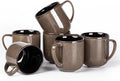 LERATIO Ceramic Coffee Mugs Set of 6, 12oz Handmade Coffee Mugs Set | Large by LeRatio