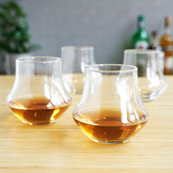 True Whiskey Glasses for Men and Women, Top-notch Bourbon Scotch Whiskey Cups - Image 5