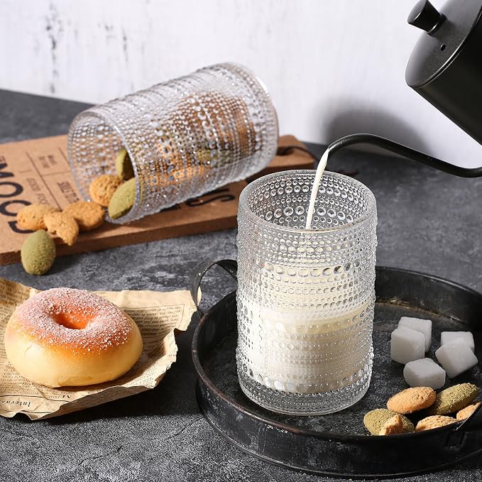 Amzcku Vintage Highball Drinking Glass Set of 12 - Image 4