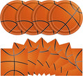 40 Pcs Basketball Plates and Napkins Party Tableware Set, Serves 20 | by KFJBPB