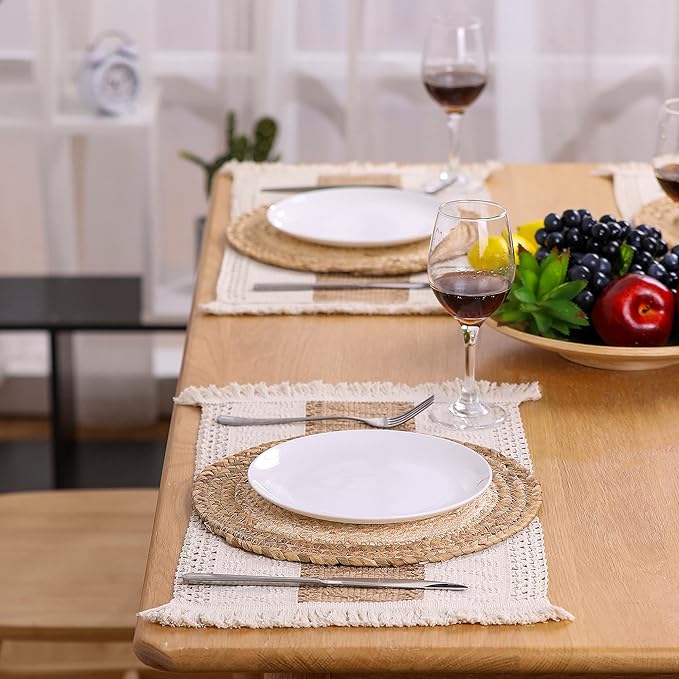Handmade Boho Placemats Set of 4 - Image 6