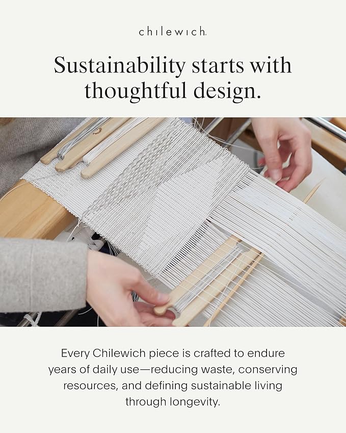 Chilewich Bamboo Placemats Set of 4 - Woven Rectangle Placemats - Reusable, Stain-Resistant, Indoor/Outdoor Tabletop Protection - 19" x 14" - Cranberry