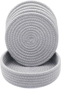 8 Inch Trivets for Hot Dishes, Hot Pots and Pans, Thick Heat Resistant by KITLAB