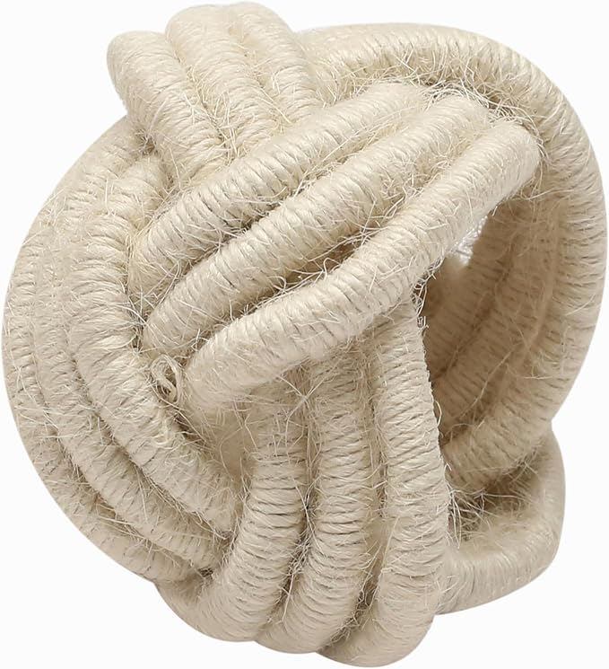 ALPHA Living HOME Handcrafted Napkin Rings Set of 12 - Image 3
