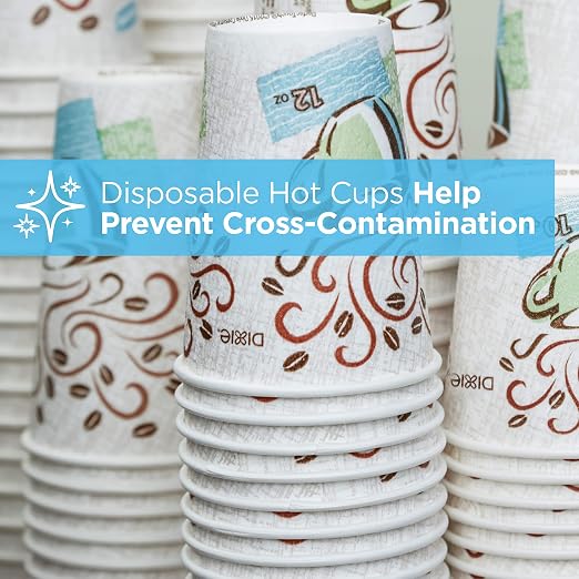 Dixie PerfecTouch 20 oz Paper Coffee Cups By GP PRO - Image 8