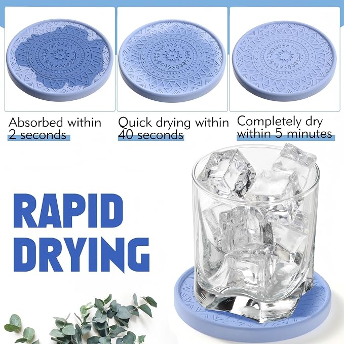 Photect Diatomaceous Earth Coasters Set - Image 3