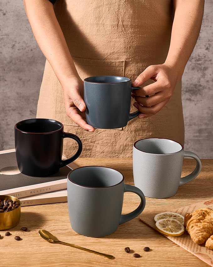 famiware Mercury Coffee Mugs 13 oz, Coffee Mugs Set of 8 - Image 3