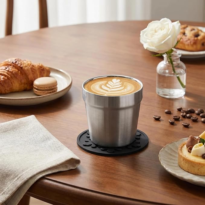 Youda Stainless Steel Cups Set of 4 - Image 3