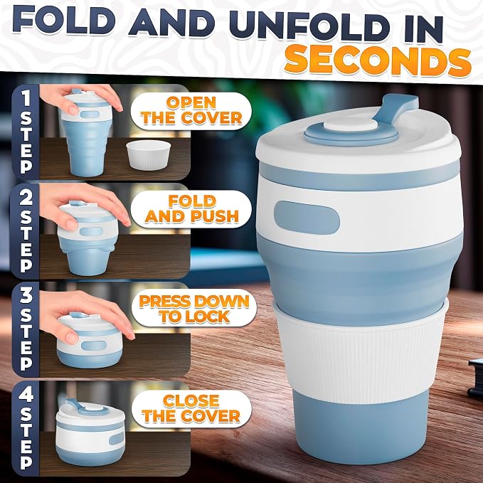 Tesorrio Collapsible Coffee Cup - Image 5