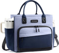 LOVEVOOK Lunch Box for Women, Adult Lunch Bag for Work, Misty Blue | Upgraded by LOVEVOOK