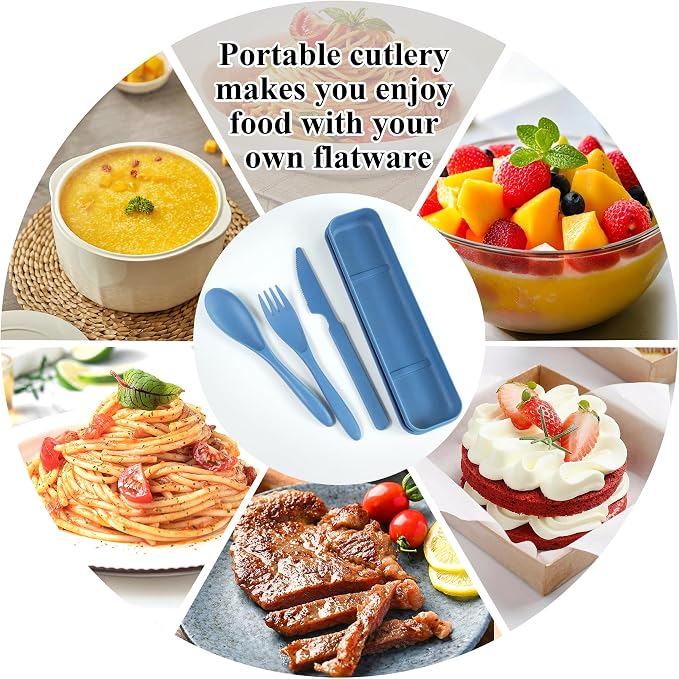 4 Sets Reusable Utensils Set - Image 7