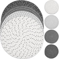 8" Trivets Set for Hot Dishes, 4 Heat Resistant Pot Holders Kitchen Counter, Table, Home Essentials, Anti Stain Hot Pads Plate Mats for Hot pots and Pans