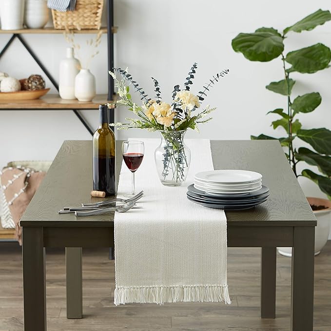 DII Variegated Tabletop Collection, Table Runner3x72 - Image 3