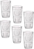 Bormioli Rocco Romantic Set Of 6 Tumbler Glasses, 11.5 Oz. Clear Crystal Glass by Bormioli+Rocco