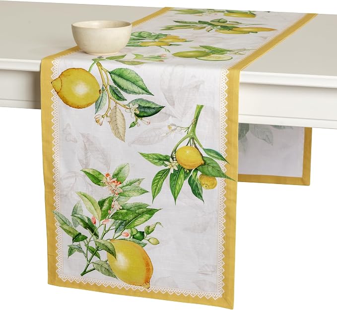 Maison d' Hermine Table Runner 100% Cotton 14.50" x 72" | Table Runners 72 by MaisondHermine