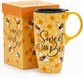 Topadorn 17oz Ceramic Travel Mug by Topadorn