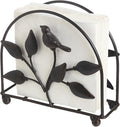 Cast Iron Bird & Tree Classic Napkin Holder/Tabletop Freestanding Tissue by Owlgift