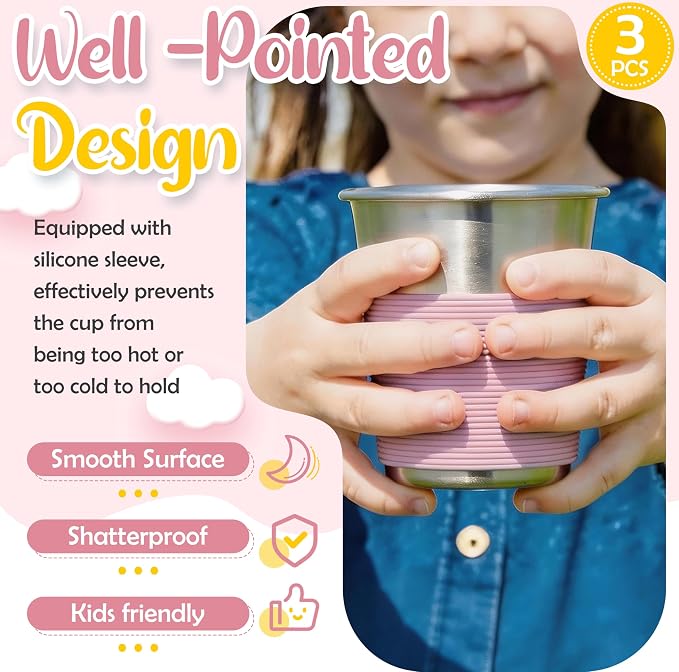 HaWare Stainless Steel Kids Cups - Image 3