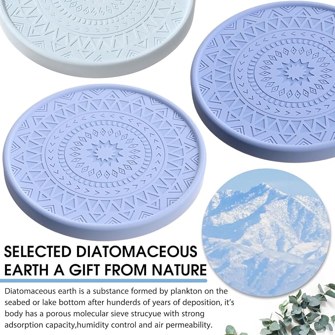 Photect Diatomaceous Earth Coasters Set - Image 4