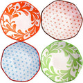 Ceramic Dipping Bowls Set of 4, 10.5cm Small Sauce Dishes, Nordic Style by Whitenesser