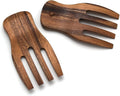 Lipper International 1102 Acacia Salad Hands, 3.75" x 7" x 1.88", One Pair by LipperInternational