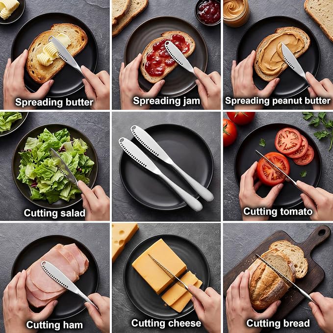（2 pcs 3-in-1 Butter Spreader Knife - Image 4